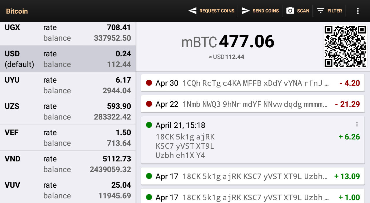 Bitcoin Wallet screenshot 9