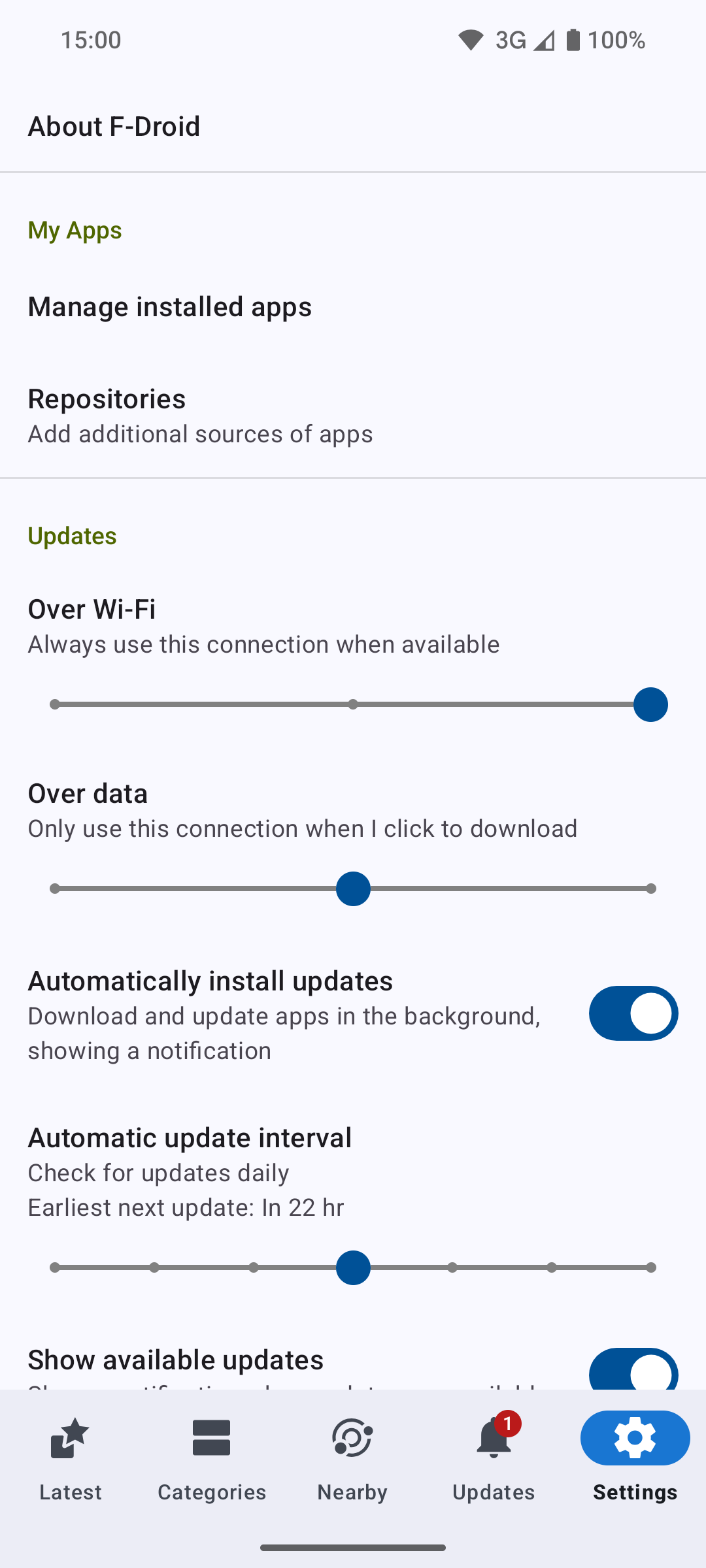 F-Droid screenshot 5